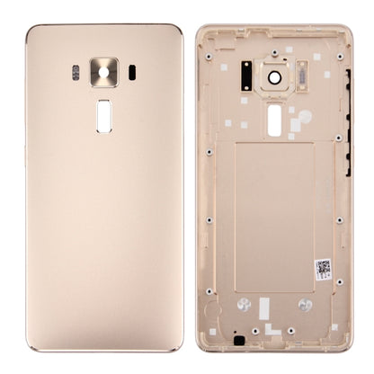 Original Aluminium Alloy Back Battery Cover for Asus Zenfone 3 Deluxe / ZS570KL (Shimmer Gold) - Back Cover by PMC Jewellery | Online Shopping South Africa | PMC Jewellery | Buy Now Pay Later Mobicred