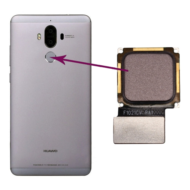 For Huawei Mate 9 Fingerprint Sensor Flex Cable (Mocha Gold) - Flex Cable by PMc TechLife | Online Shopping South Africa | PMc TechLife | Buy Now Pay Later Mobicred
