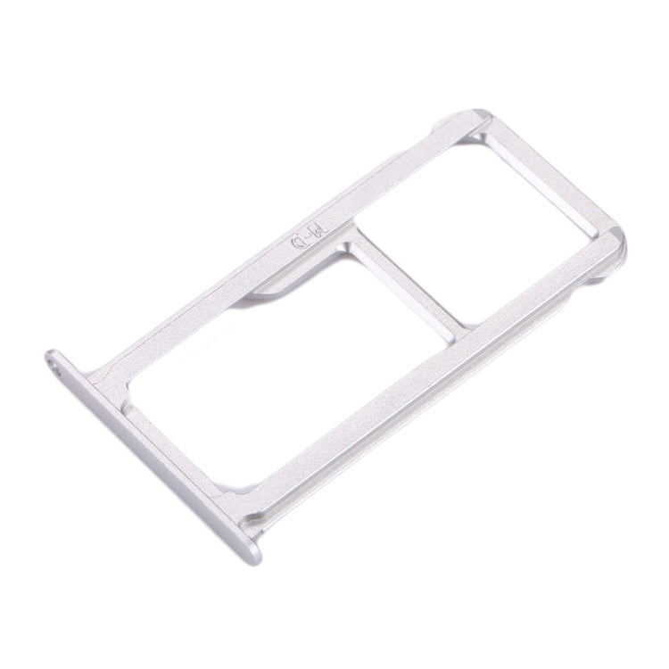 For Huawei Mate 9 SIM Card Tray & SIM / Micro SD Card Tray(Silver) - Card Socket by PMc TechLife | Online Shopping South Africa | PMc TechLife | Buy Now Pay Later Mobicred