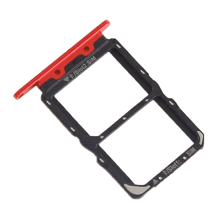 SIM Card Tray + SIM Card Tray for Huawei Nova 4 (Red) - Card Socket by PMc TechLife | Online Shopping South Africa | PMc TechLife | Buy Now Pay Later Mobicred