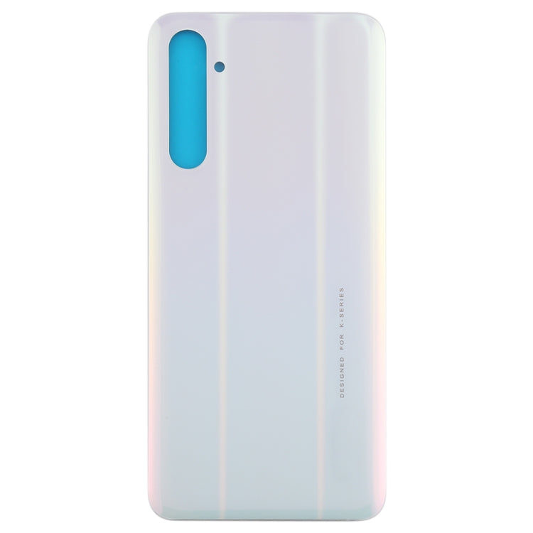 For OPPO K5 Battery Back Cover (White) - Back Cover by PMC Jewellery | Online Shopping South Africa | PMC Jewellery | Buy Now Pay Later Mobicred