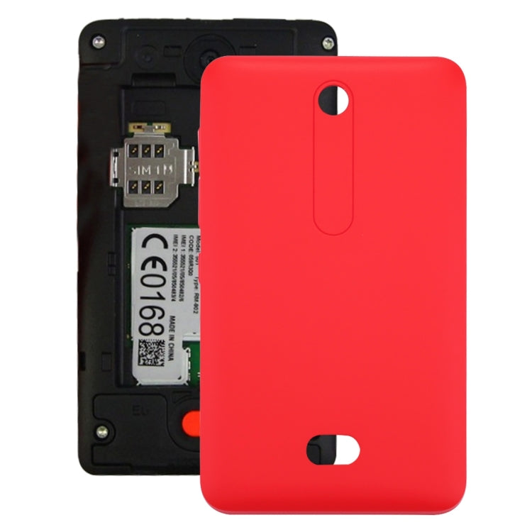 Battery Back Cover for Nokia Asha 501 (Red) - Back Cover by PMC Jewellery | Online Shopping South Africa | PMC Jewellery