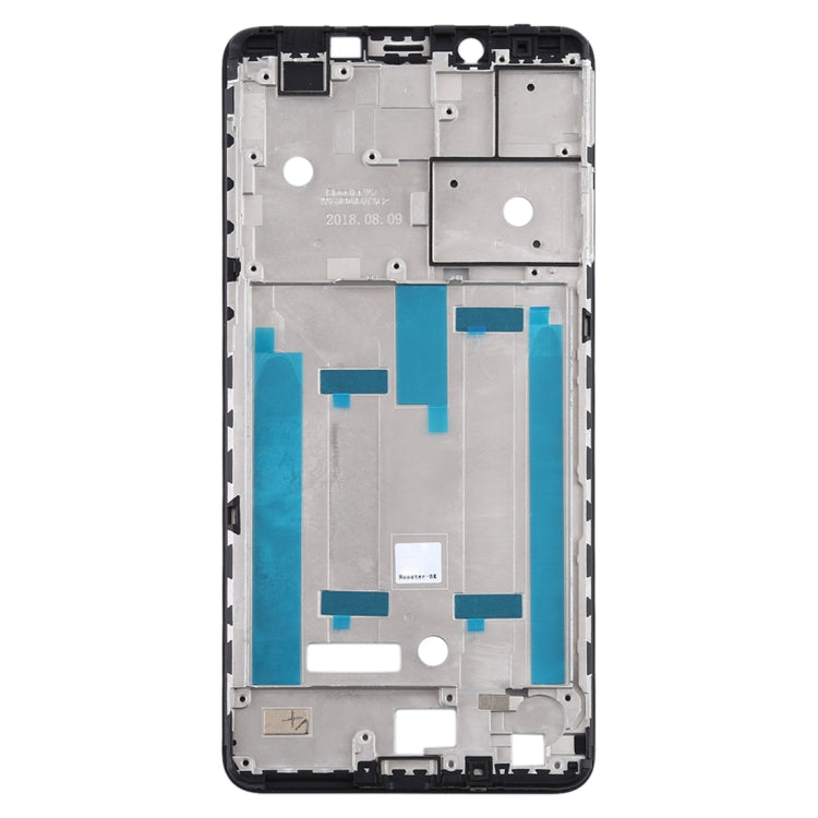 Middle Frame Bezel Plate for Nokia 3.1 Plus TA-1118 TA-1104 TA-1125 TA-1117 TA-1113 TA-1115 (Black) - Full Housing Cover by PMC Jewellery | Online Shopping South Africa | PMC Jewellery | Buy Now Pay Later Mobicred