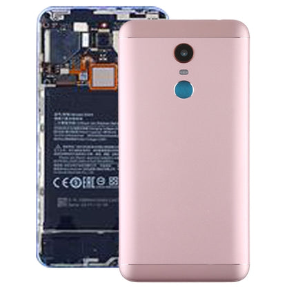 Back Cover with Camera Lens & Side Keys for Xiaomi Redmi 5 Plus(Rose Gold) - Back Cover by PMC Jewellery | Online Shopping South Africa | PMC Jewellery | Buy Now Pay Later Mobicred