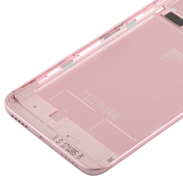 Back Cover with Camera Lens & Side Keys for Xiaomi Redmi 5 Plus(Rose Gold) - Back Cover by PMC TechLife | Online Shopping South Africa | PMC TechLife | Buy Now Pay Later Mobicred