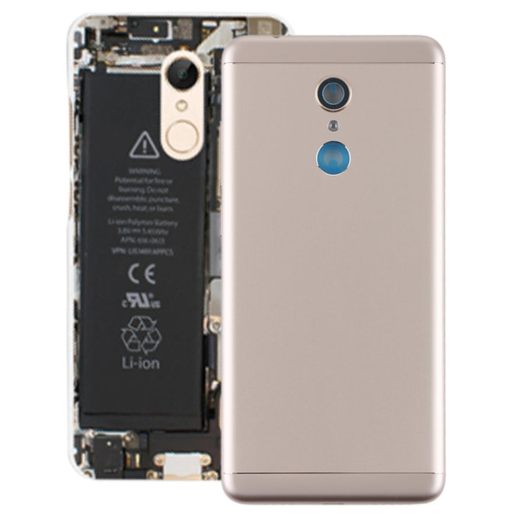 Back Cover with Side Keys for Xiaomi Redmi 5(Gold) - Back Cover by PMC TechLife | Online Shopping South Africa | PMC TechLife | Buy Now Pay Later Mobicred