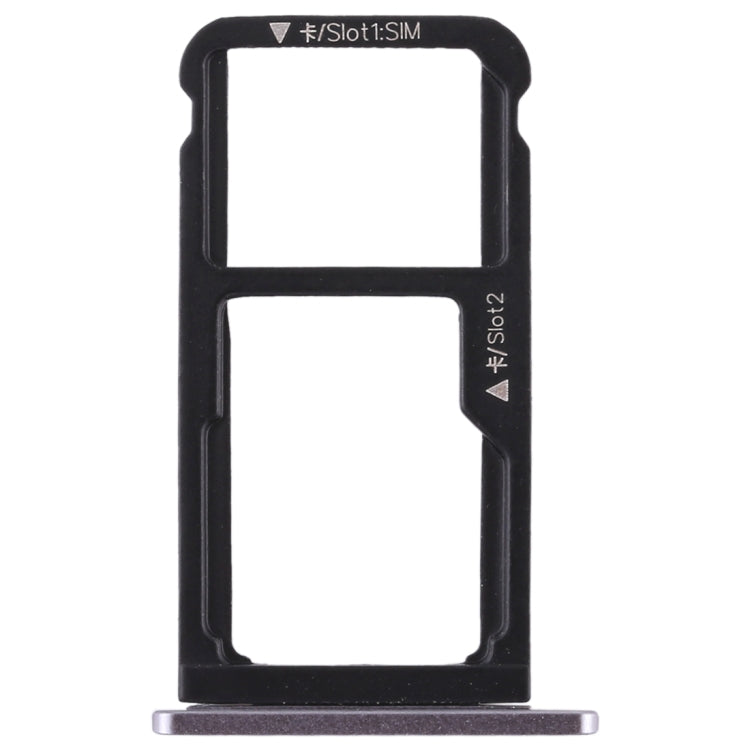 SIM Card Tray + SIM Card Tray / Micro SD Card Tray for Huawei Enjoy 6s (Grey) - free shipping - PMc TechLife - Order now!