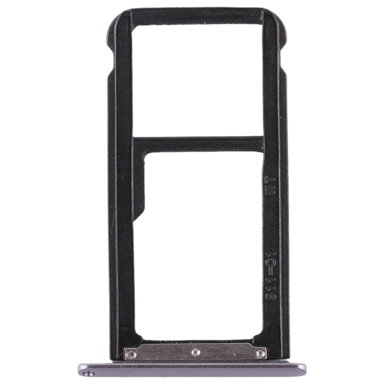 SIM Card Tray + SIM Card Tray / Micro SD Card Tray for Huawei Enjoy 6s (Grey) - free shipping - PMc TechLife - Order now!