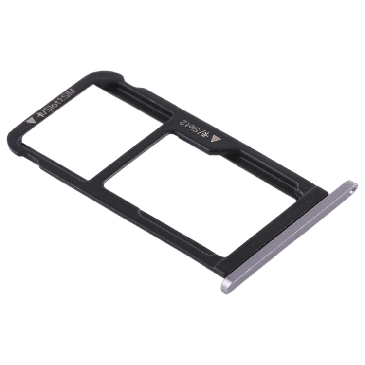 SIM Card Tray + SIM Card Tray / Micro SD Card Tray for Huawei Enjoy 6s (Grey) - free shipping - PMc TechLife - Order now!
