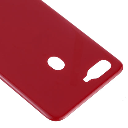 For OPPO A7 / A7n Battery Back Cover (Red) - Back Cover by PMC Jewellery | Online Shopping South Africa | PMC Jewellery | Buy Now Pay Later Mobicred