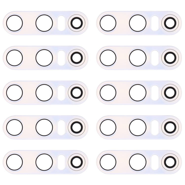For Vivo X27 10pcs Back Camera Lens (White) - Camera Parts by PMc TechLife | Online Shopping South Africa | PMc TechLife | Buy Now Pay Later Mobicred