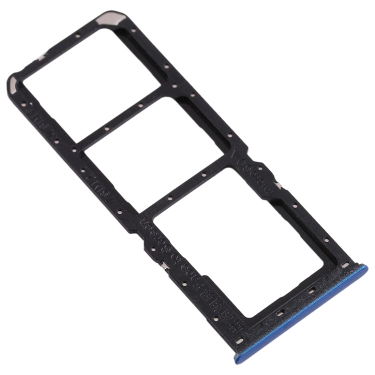 For OPPO A11 SIM Card Tray + SIM Card Tray + Micro SD Card Tray (Blue) - free shipping - PMc TechLife - Order now!