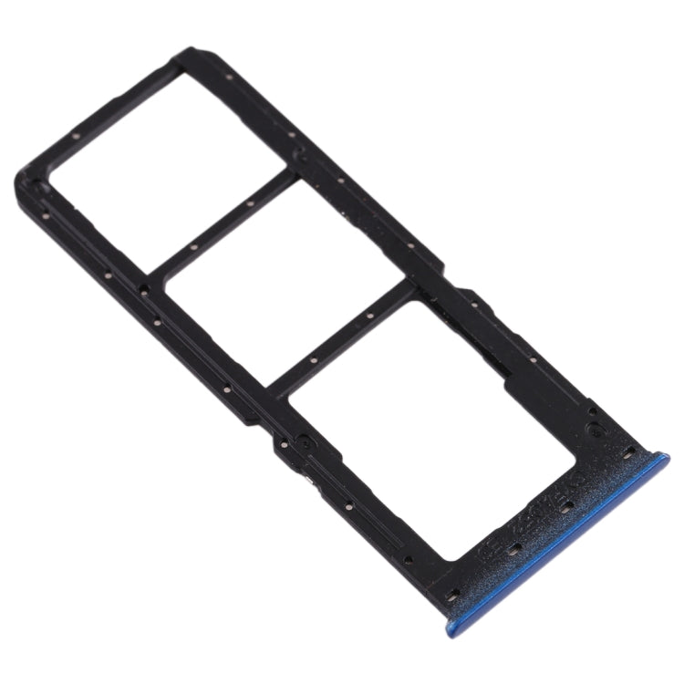For OPPO A11 SIM Card Tray + SIM Card Tray + Micro SD Card Tray (Blue) - free shipping - PMc TechLife - Order now!