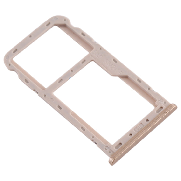 For Meizu M6T SIM Card Tray + SIM / Micro SD Card Tray (Gold) - free shipping - PMc TechLife - Order now!