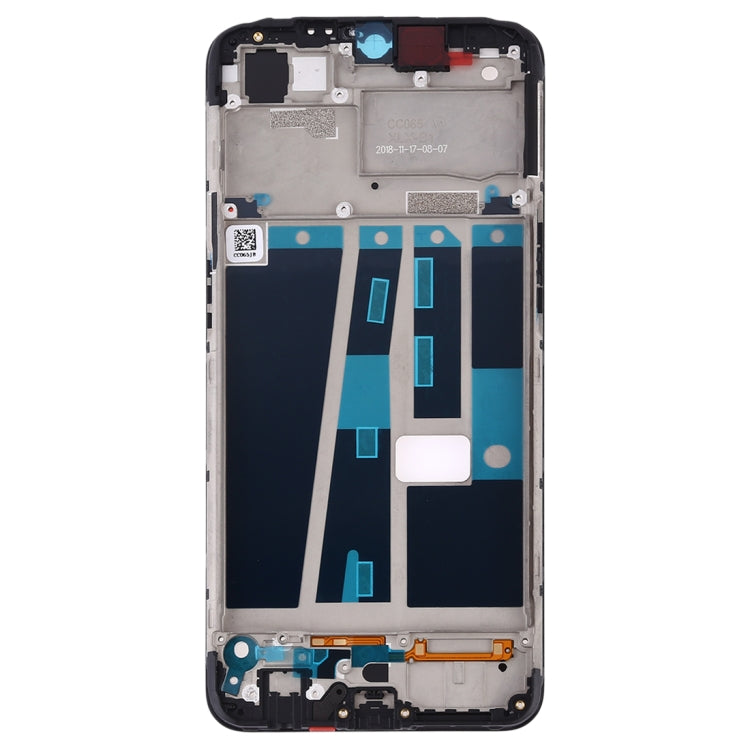 For OPPO A7 / A7n / AX7 Middle Frame Bezel Plate (Black) - Frame Bezel Plate by PMC Jewellery | Online Shopping South Africa | PMC Jewellery | Buy Now Pay Later Mobicred