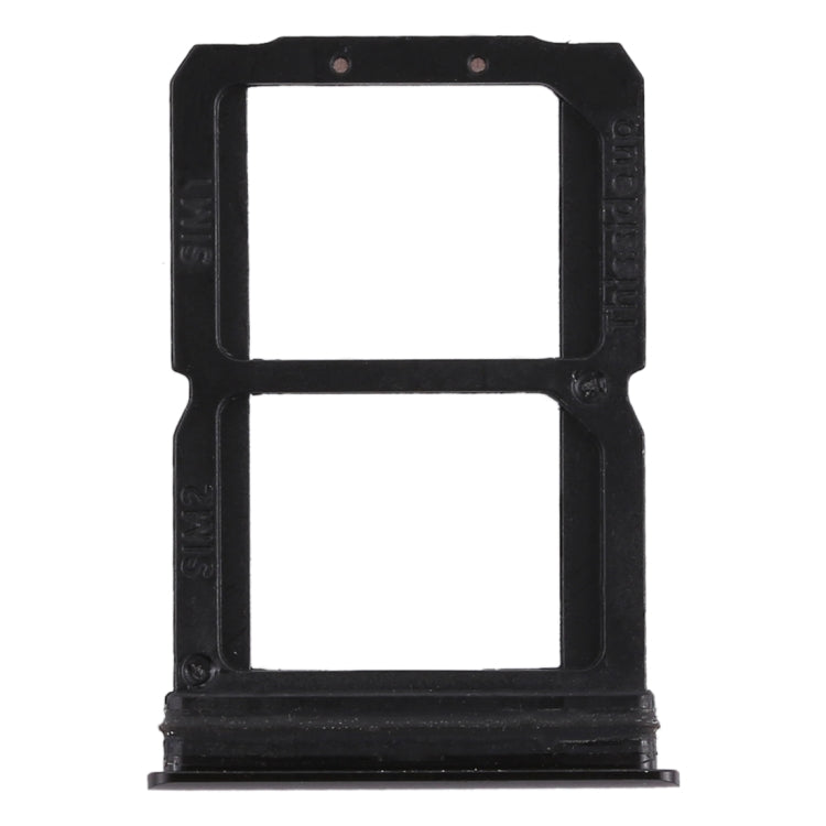For OnePlus 6 Double SIM Card Tray (Black) - Card Tray by PMc TechLife | Online Shopping South Africa | PMc TechLife | Buy Now Pay Later Mobicred
