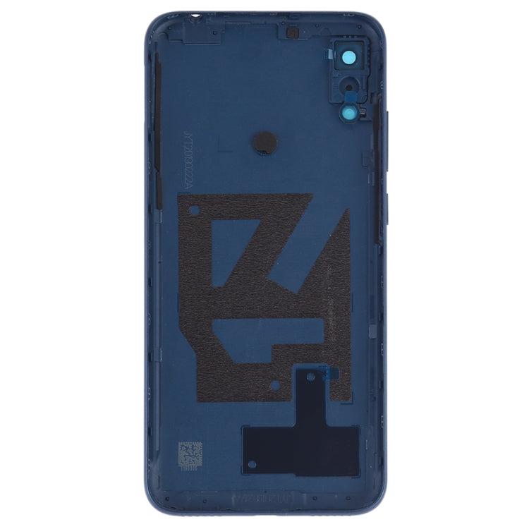 Battery Back Cover with Camera Lens & Side Keys for Huawei Y6 (2019)(Blue) - Back Cover by PMC Jewellery | Online Shopping South Africa | PMC Jewellery | Buy Now Pay Later Mobicred
