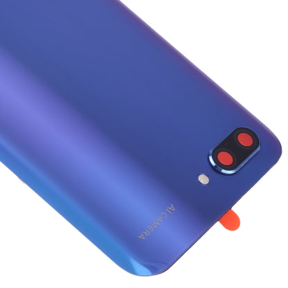 Battery Back Cover with Camera Lens for Huawei Honor 10(Blue) - Back Cover by PMC Jewellery | Online Shopping South Africa | PMC Jewellery | Buy Now Pay Later Mobicred