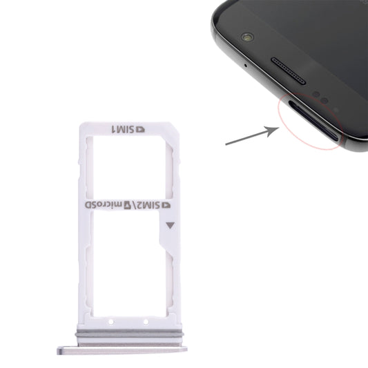 For Galaxy S7 2 SIM Card Tray / Micro SD Card Tray (Gold) - Galaxy S Series Parts by PMC Jewellery | Online Shopping South Africa | PMC Jewellery | Buy Now Pay Later Mobicred