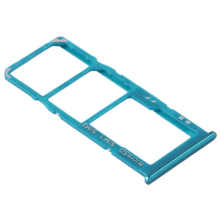 For Samsung Galaxy A30s SIM Card Tray + SIM Card Tray + Micro SD Card Tray (Green) - Card Socket by PMC Jewellery | Online Shopping South Africa | PMC Jewellery | Buy Now Pay Later Mobicred