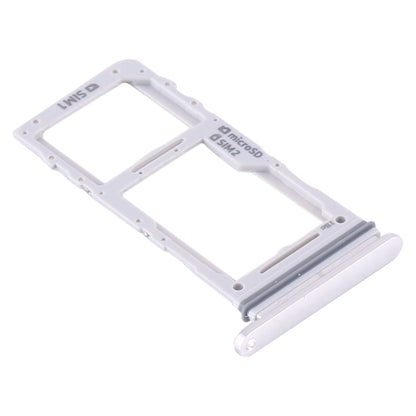For Samsung Galaxy Note10+ SIM Card Tray + SIM Card Tray / Micro SD Card Tray (White) - Card Socket by PMC Jewellery | Online Shopping South Africa | PMC Jewellery | Buy Now Pay Later Mobicred