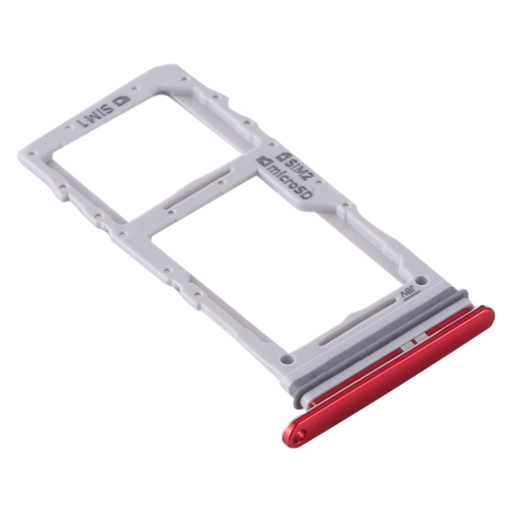 For Samsung Galaxy S20+ / Galaxy S20 Ultra SIM Card Tray + SIM Card Tray / Micro SD Card Tray (Red) - Card Socket by PMC Jewellery | Online Shopping South Africa | PMC Jewellery | Buy Now Pay Later Mobicred