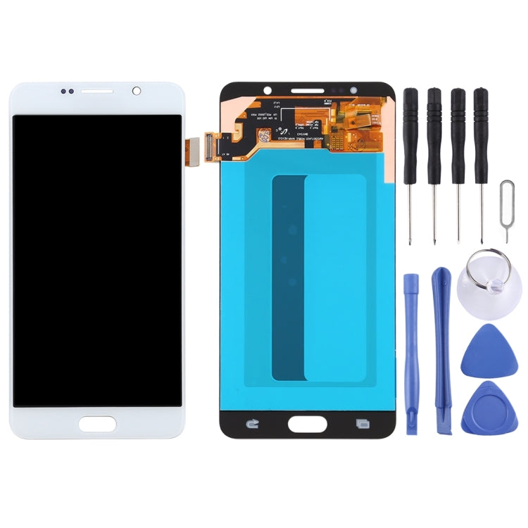 5.5 inch OLED LCD Screen for Samsung Galaxy Note 5 with Digitizer Full Assembly (White) - free shipping - PMc TechLife - Order now!