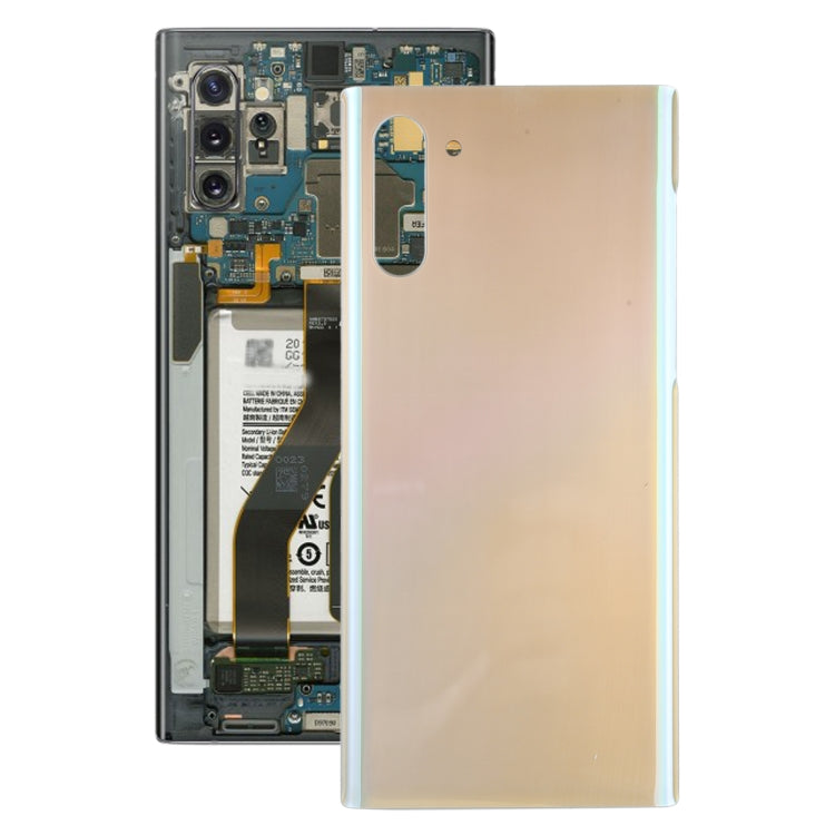 For Samsung Galaxy Note10 Battery Back Cover (Silver) - free shipping - PMc TechLife - Order now!