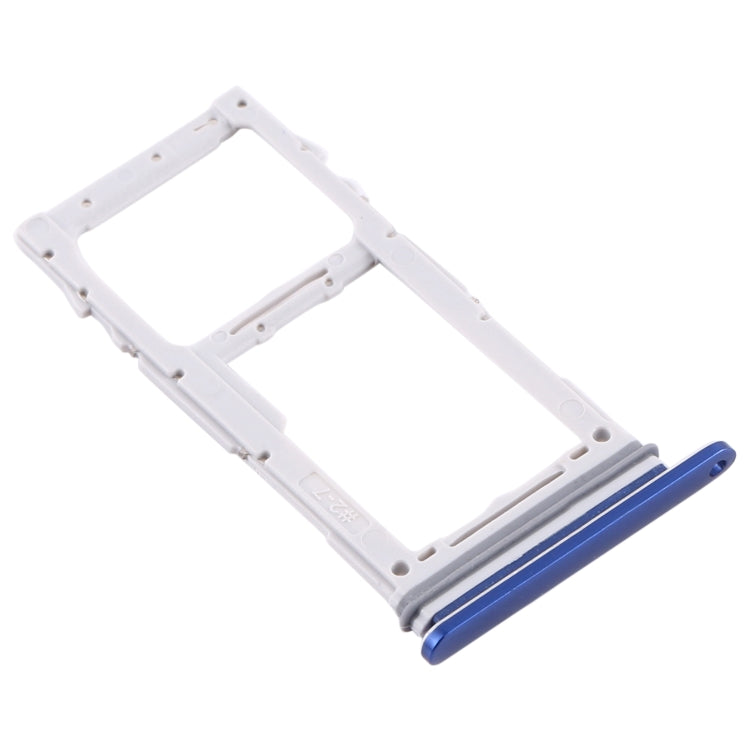 For Samsung Galaxy S10 Lite SM-G770 SIM Card Tray + SIM Card Tray / Micro SD Card Tray (Blue) - Galaxy S Series Parts by PMC Jewellery | Online Shopping South Africa | PMC Jewellery | Buy Now Pay Later Mobicred