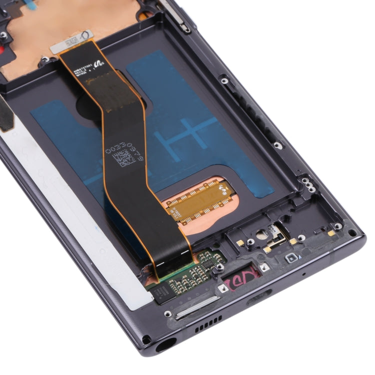 Original LCD Screen for Samsung Galaxy Note10+ 4G/Note10+ 5G SM-N976/N975 Digitizer Full Assembly With Frame (Black) - free shipping - PMc TechLife - Order now!