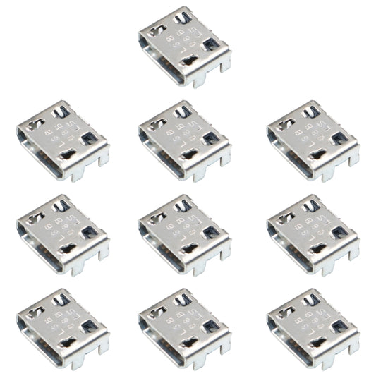 10pcs Charging Port Connector for Galaxy G355 G313 A8 A8000 A800F J1 J120 J210F - Single Tail Connector by PMC Jewellery | Online Shopping South Africa | PMC Jewellery | Buy Now Pay Later Mobicred