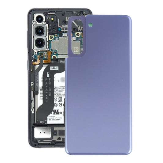 For Samsung Galaxy S21 Battery Back Cover (Purple) - Galaxy S Series Parts by PMC Jewellery | Online Shopping South Africa | PMC Jewellery | Buy Now Pay Later Mobicred