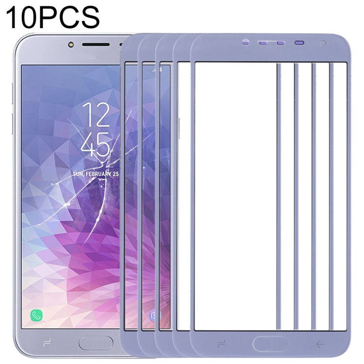 For Samsung Galaxy J4 (2018) 10pcs Front Screen Outer Glass Lens (Blue) - free shipping - PMc TechLife - Order now!