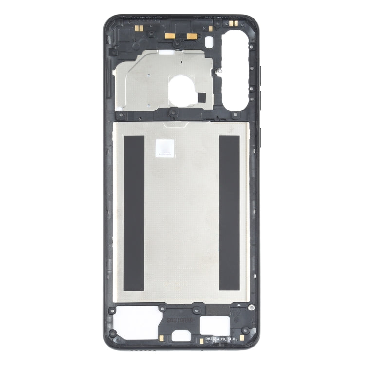 For Samsung Galaxy A21 SM-A215  Middle Frame Bezel Plate (Black) - free shipping - PMc TechLife - Order now!