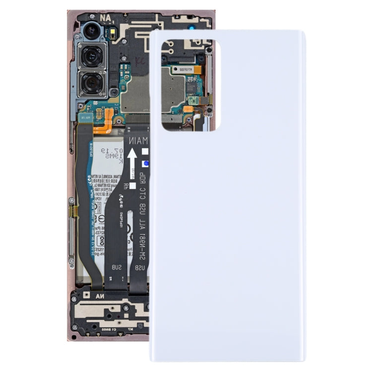 For Samsung Galaxy Note20 Ultra 5G Battery Back Cover (White) - free shipping - PMc TechLife - Order now!