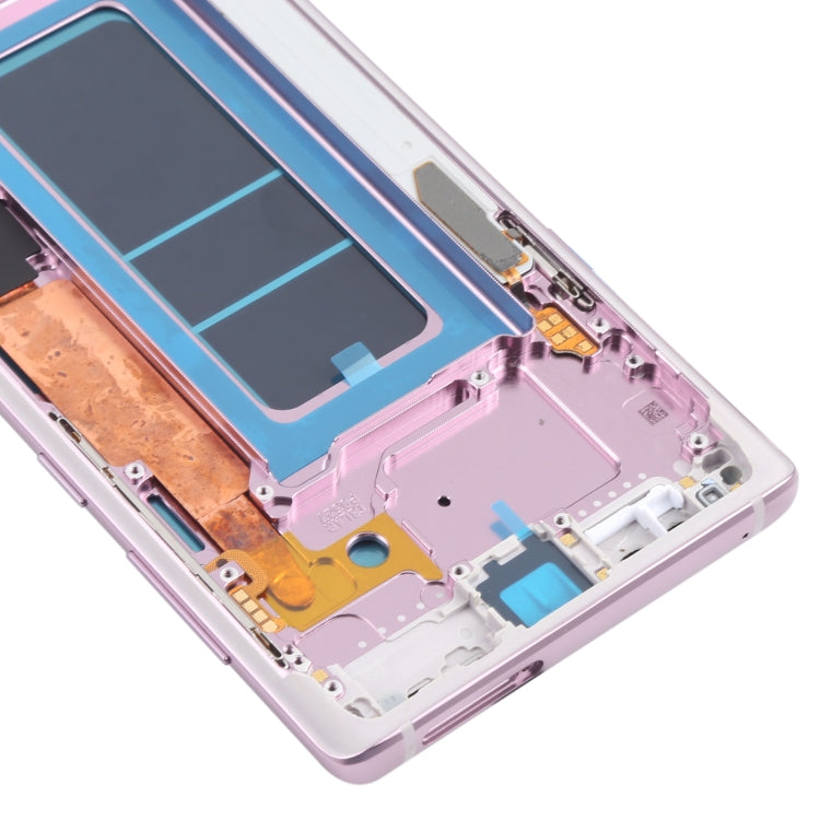 OLED LCD Screen for Samsung Galaxy Note9 SM-N960 Digitizer Full Assembly with Frame (Purple) - free shipping - PMc TechLife - Order now!