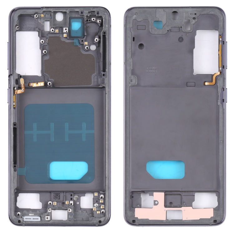 For Samsung Galaxy S21 5G SM-G991B Middle Frame Bezel Plate (Black) - free shipping - PMc TechLife - Order now!