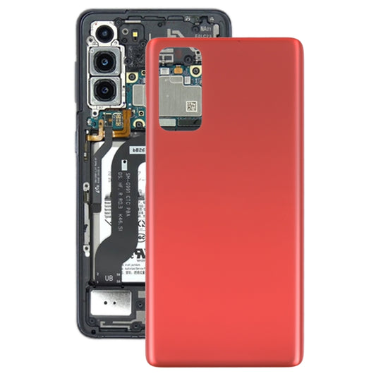 For Samsung Galaxy S20 FE 5G SM-G781B Battery Back Cover (Red) - Galaxy S Series Parts by PMC Jewellery | Online Shopping South Africa | PMC Jewellery | Buy Now Pay Later Mobicred