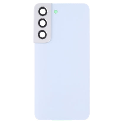 For Samsung Galaxy S22 5G SM-S901B Battery Back Cover with Camera Lens Cover (White) - Back Cover by PMC Jewellery | Online Shopping South Africa | PMC Jewellery | Buy Now Pay Later Mobicred