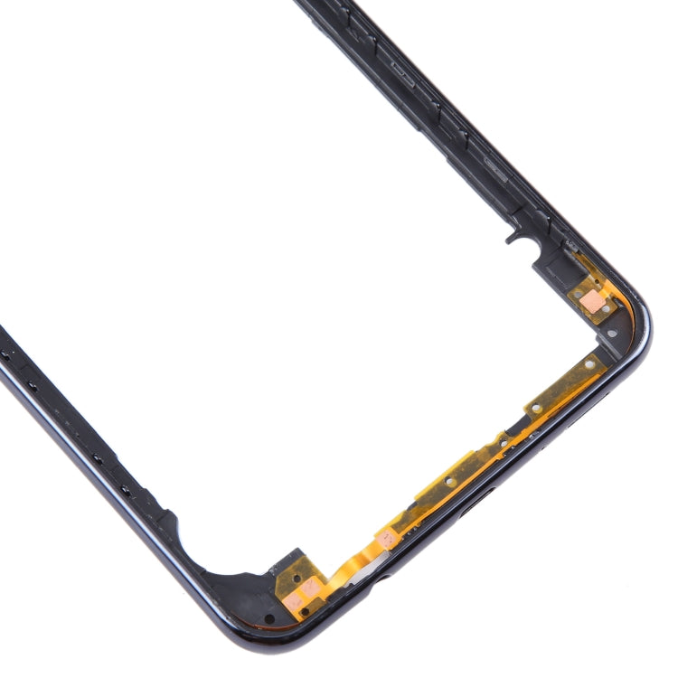 For Samsung Galaxy A7 2018 SM-A750 Middle Frame Bezel Plate (Black) - Frame Bezel Plate by PMC Jewellery | Online Shopping South Africa | PMC Jewellery