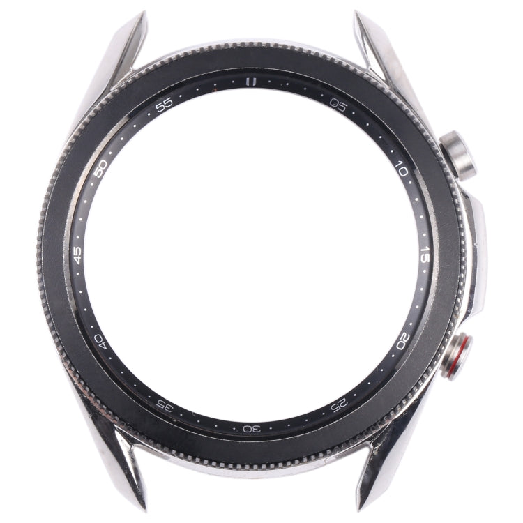 Original LCD Screen Frame Bezel Plate For Samsung Galaxy Watch 3 45mm SM-R840 (Silver) - free shipping - PMc TechLife - Order now!