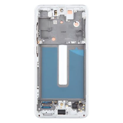 For Samsung Galaxy S21 FE 5G SM-G990B Original LCD Screen Digitizer Full Assembly with Frame (White) - LCD Screen by PMC Jewellery | Online Shopping South Africa | PMC Jewellery | Buy Now Pay Later Mobicred