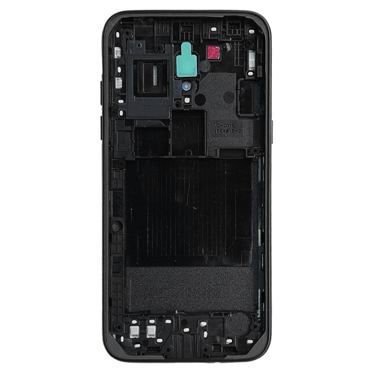 For Galaxy J2 Pro (2018), J2 (2018), J250F/DS Back Cover + Middle Frame Bezel Plate (Black) - Back Cover by PMC Jewellery | Online Shopping South Africa | PMC Jewellery | Buy Now Pay Later Mobicred