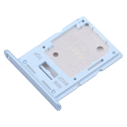 For Samsung Galaxy M15 SM-M156B Original SIM Card Tray + SIM Card Tray / Micro SD Card Tray (Blue) - Galaxy M Series Parts by PMC Jewellery | Online Shopping South Africa | PMC Jewellery | Buy Now Pay Later Mobicred