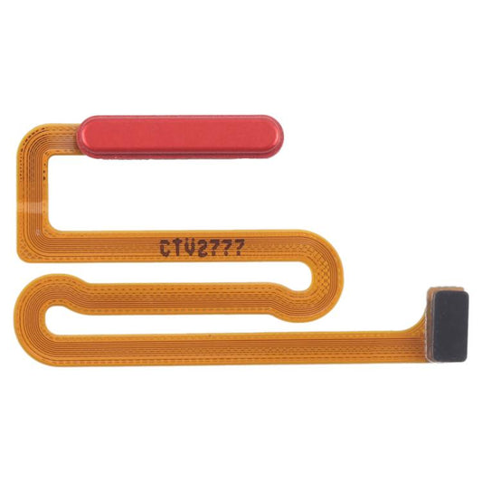 For Samsung Galaxy M12 / A12 SM-A125/M125/A127 Original Fingerprint Sensor Flex Cable (Red) - Galaxy A Series Parts by PMC Jewellery | Online Shopping South Africa | PMC Jewellery | Buy Now Pay Later Mobicred