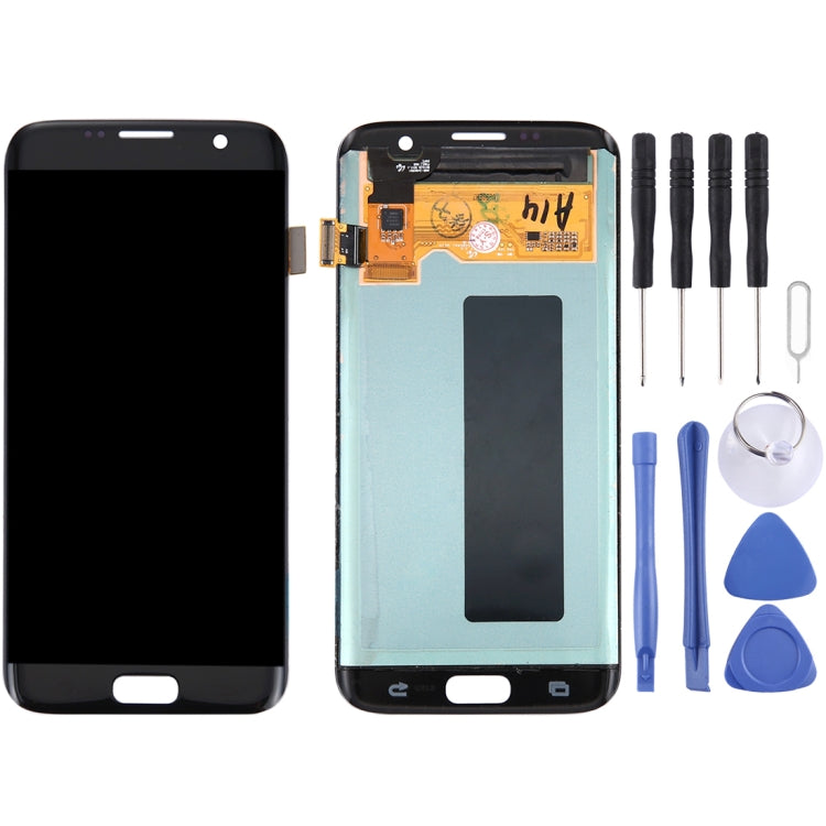 Original LCD Display + Touch Panel for Galaxy S7 Edge / G9350 / G935F / G935A / G935V(Black) - free shipping - PMc TechLife - Order now!
