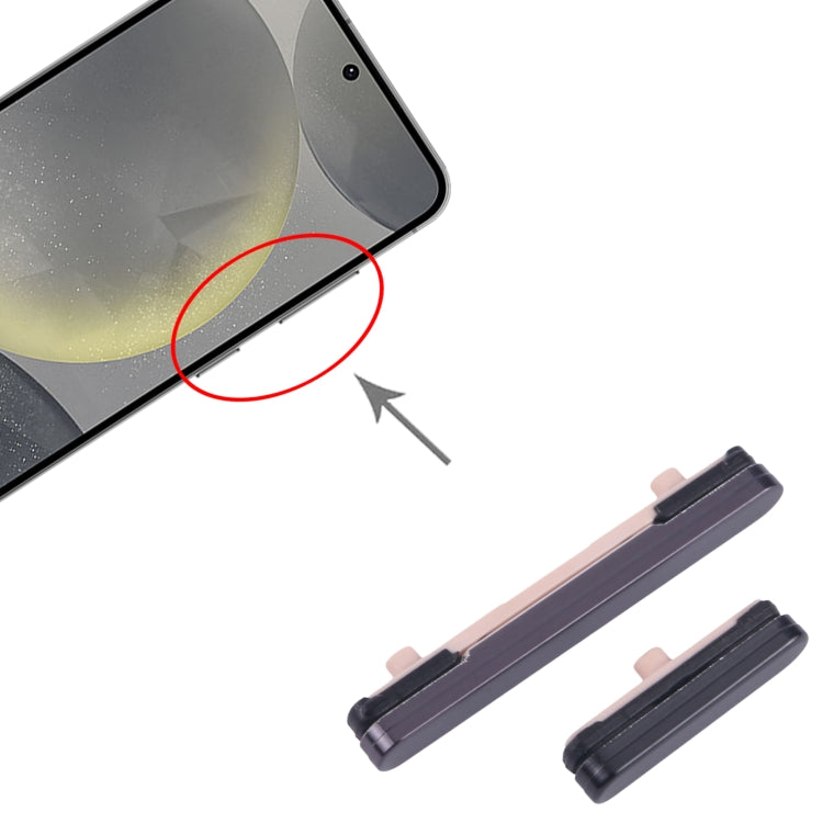 For Samsung Galaxy S24 SM-S921B 10pcs Original Power Button and Volume Control Button (Black) - free shipping - PMc TechLife - Order now!