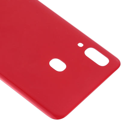 For Galaxy A30 SM-A305F/DS, A305FN/DS, A305G/DS, A305GN/DS Battery Back Cover (Red) - Back Cover by PMC Jewellery | Online Shopping South Africa | PMC Jewellery | Buy Now Pay Later Mobicred