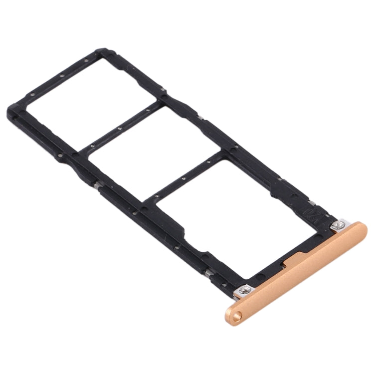 SIM Card Tray + SIM Card Tray + Micro SD Card Tray for Huawei Enjoy Max (Gold) - Card Socket by PMc TechLife | Online Shopping South Africa | PMc TechLife | Buy Now Pay Later Mobicred