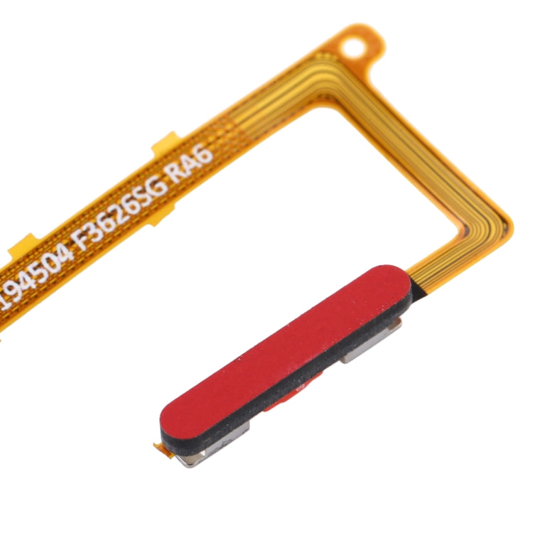 Fingerprint Sensor Flex Cable for Huawei Nova 6 / Honor V30 Pro / Honor V30(Red) - Flex Cable by PMC Jewellery | Online Shopping South Africa | PMC Jewellery | Buy Now Pay Later Mobicred